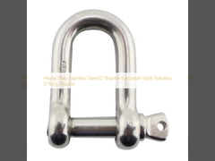 ভারী দায়িত্ব স্টেইনলেস স্টীল ডি চেইন ইউরোপীয় শৈলী স্টেইনলেস ডি রিং চেইন